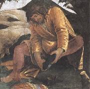 Sandro Botticelli Trials of Moses painting